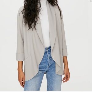 Aritzia chevalier jacket in blue by Wilfred, size 6